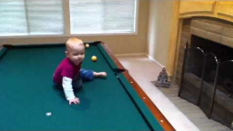 IMG_0002 - Camille Playing Pool